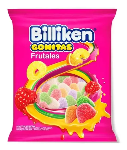 Gomitas Billiken Frutales por 800 gramos