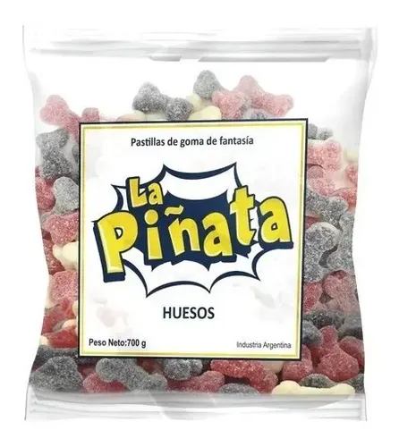 Gomitas Piñata Huesos por 700 gramos