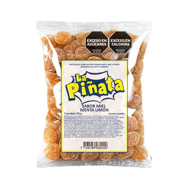 Gomitas Piñata Miel, Menta y Limón por 700 gramos