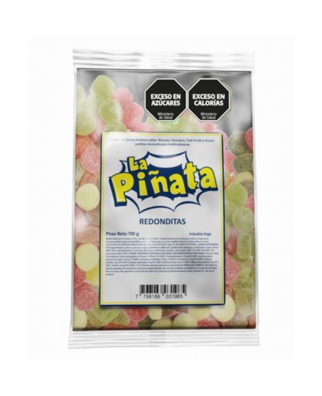 Gomitas Piñata Redonditas por 700 gramos