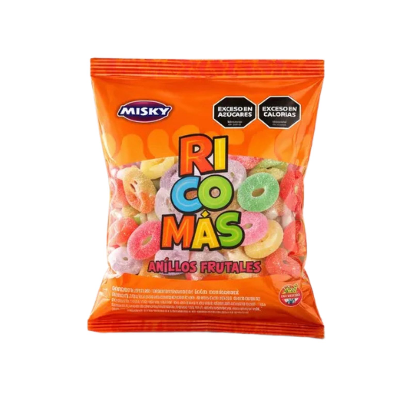 Gomitas Ricomas Anillos Frutales por 500 gramos