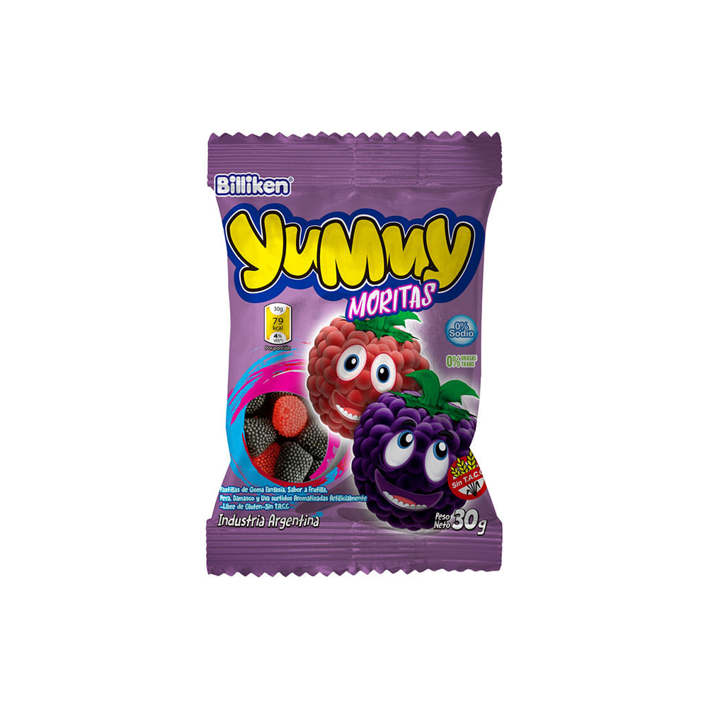 Gomitas Yummy Moritas por 30 gramos