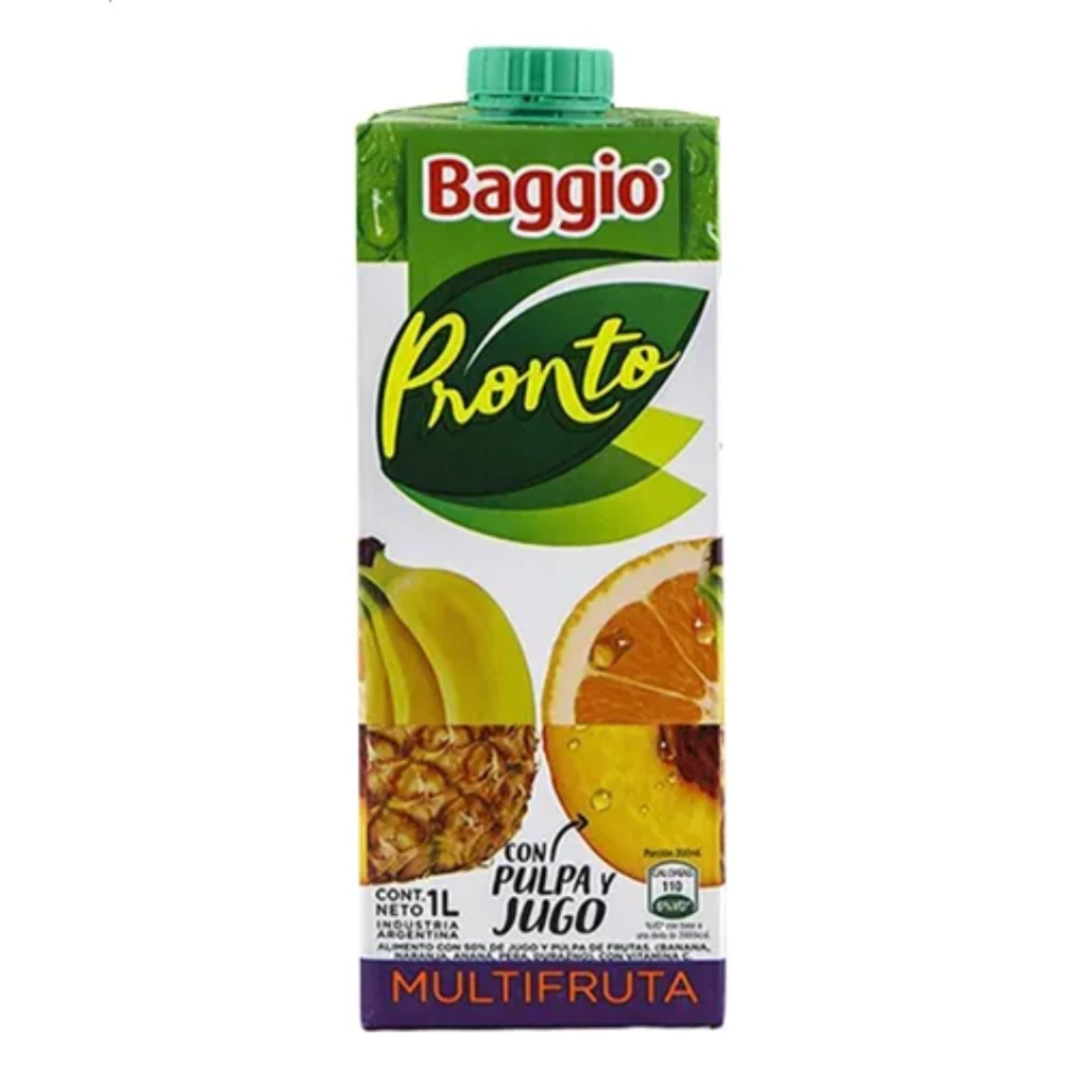 Jugo Baggio Multifrutal por 1 litro