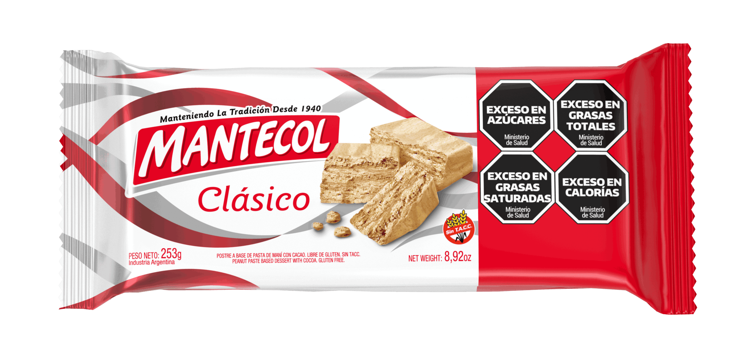 Mantecol Panes por 253 gramos