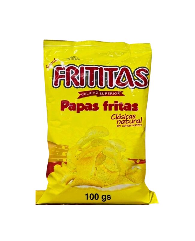 Papas Fritas Frititas por 100 gramos