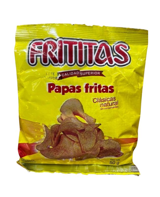 Papas Fritas Frititas por 50 gramos