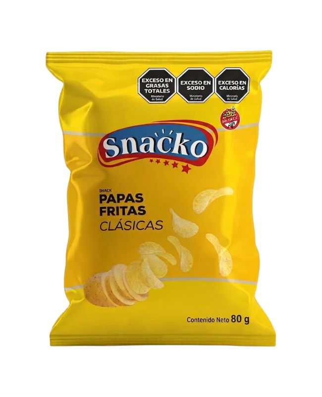 Papas Fritas Snacko por 80 gramos