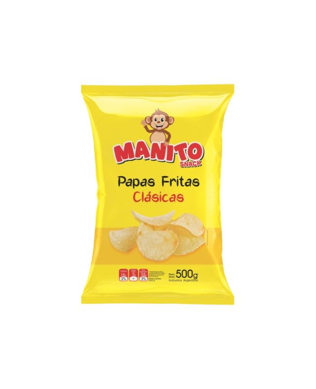 Papas Manito Clásicas por 500 gramos