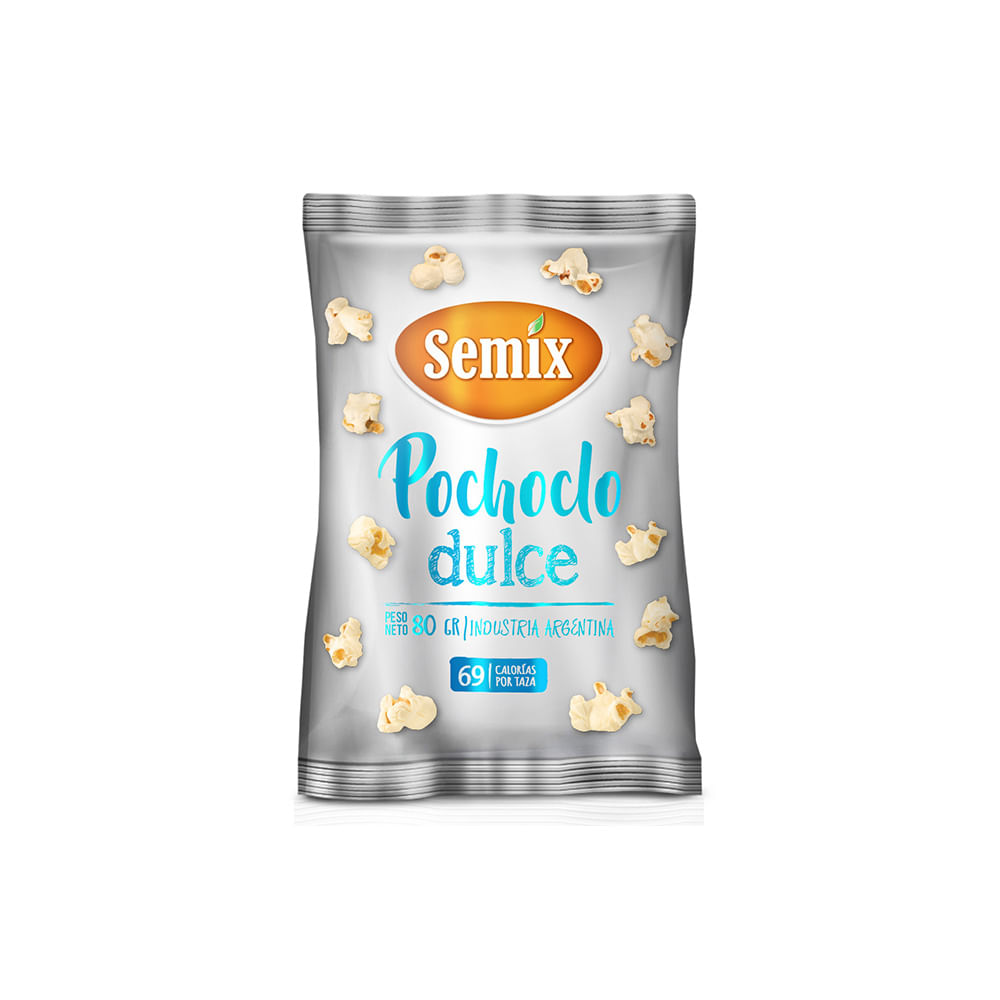 Pochoclo Dulce Semix por 80 gramos