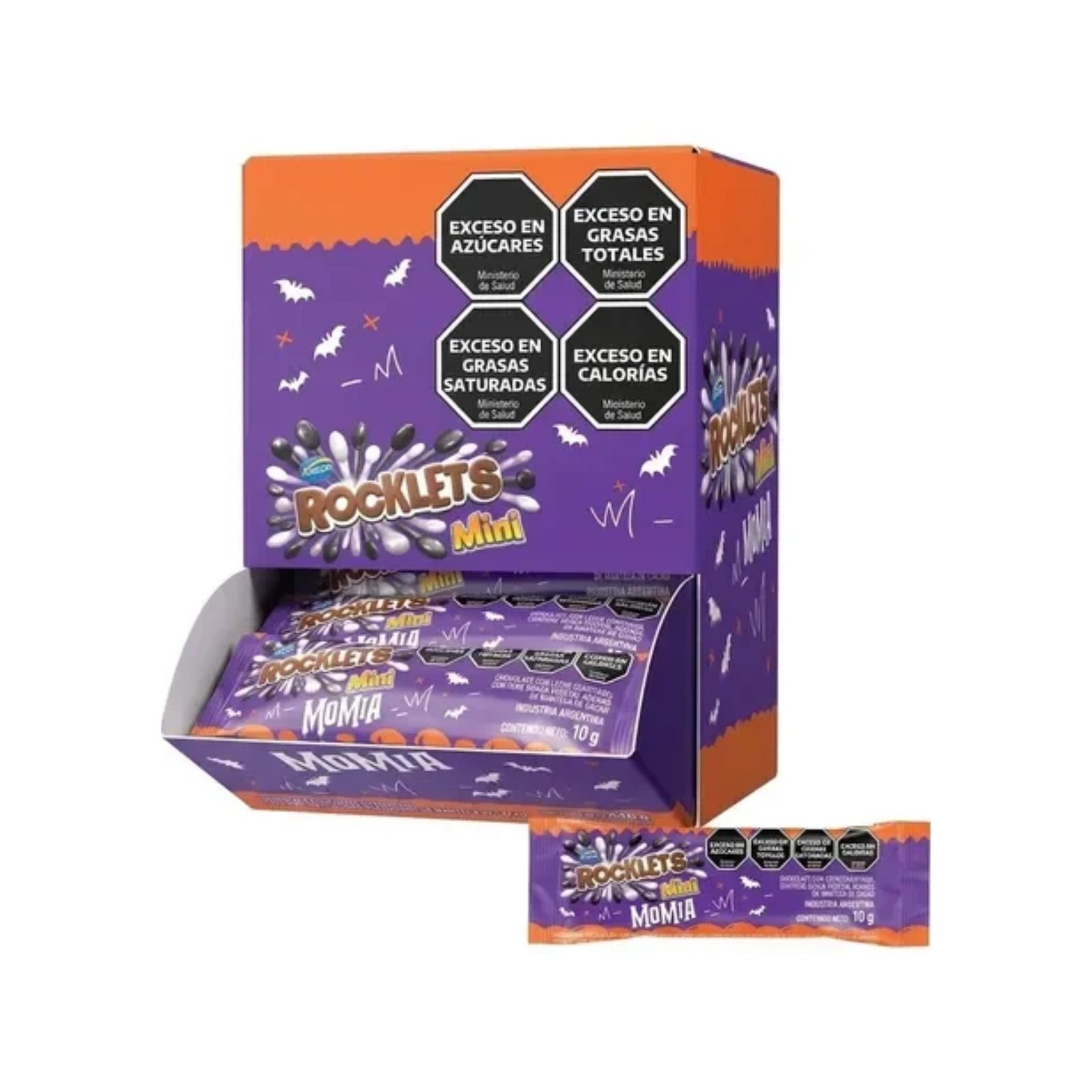 Rocklets Mini Momia Halloween por 44 unidades de 10 gramos
