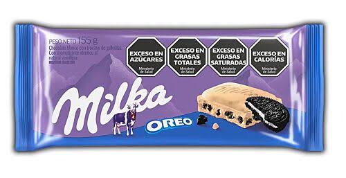 Tableta Milka Oreo Blanca por 155 gramos