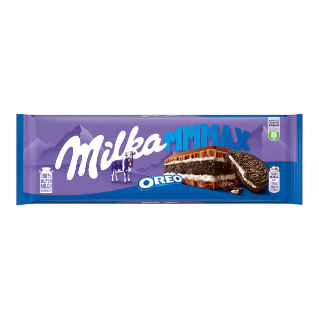 Tableta Milka Oreo por 300 gramos
