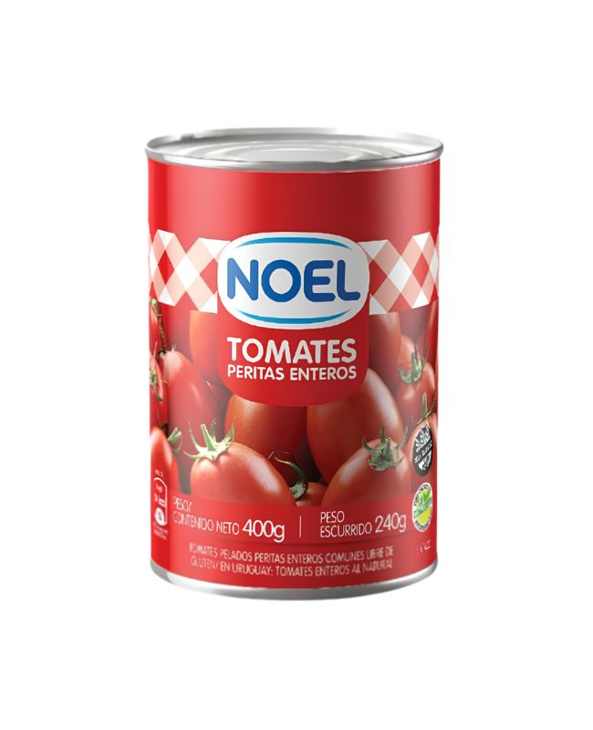 Tomates Noel Perita Pelados por 400 gramos