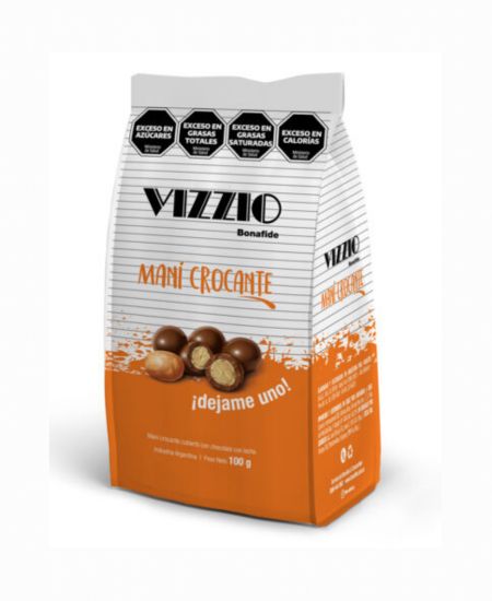 Vizzio Maní Crocante Nuts por 80 gramos