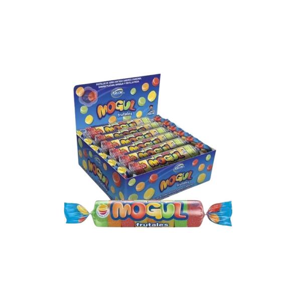 Gomitas Rollo Mogul Fruta por 12 unid. por 35 grs.