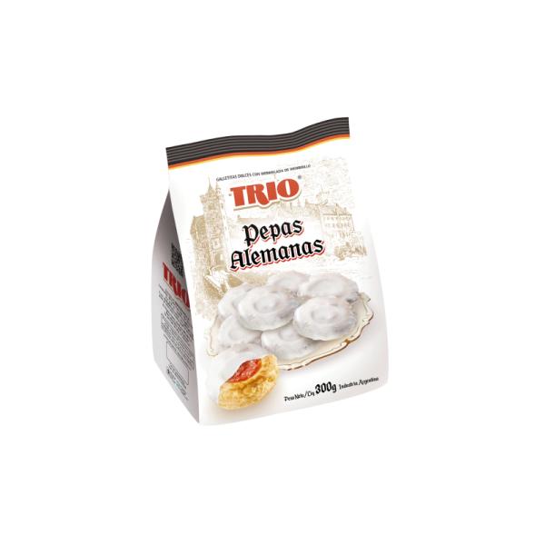 Galletas Trio Pepas Alemanas por 180 grs.