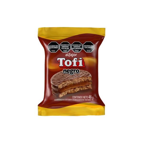 Alfajor Tofi Negro por 46 grs.