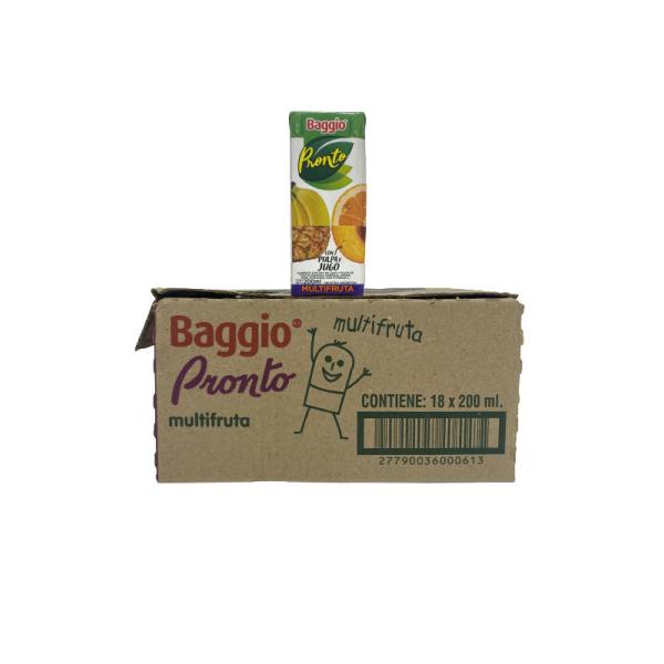 Jugo Baggio Pronto Junior Multifruta por 18 unid. por 200 cc.