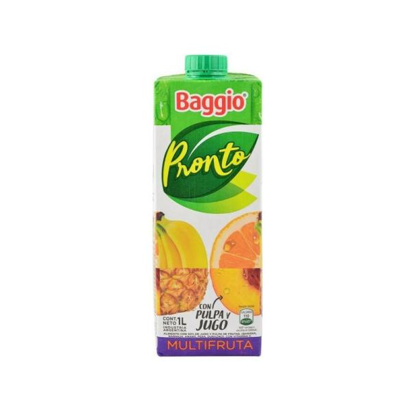Jugos Baggio Pronto Multifruta por 1 lts.