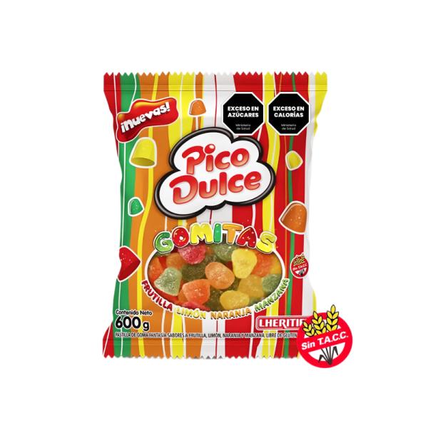 Gomitas Pico Dulce por 600 grs.