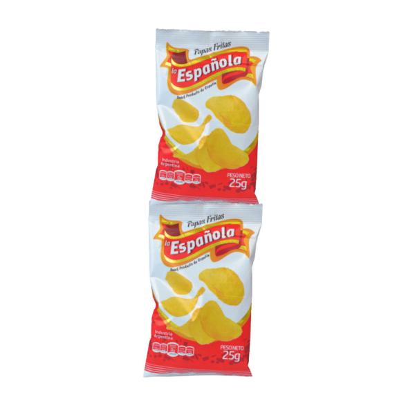 Papas Fritas La Española por 5 unid. por 25 grs.