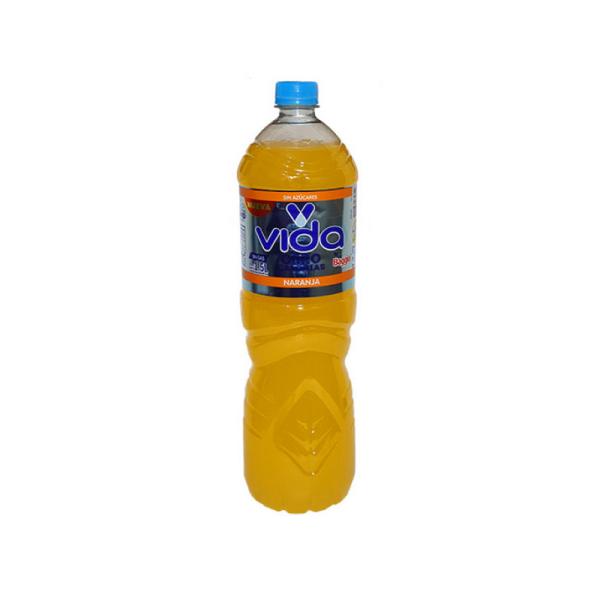 Agua Vida Baggio sin Azúcar de Naranja por 1.5 lts.