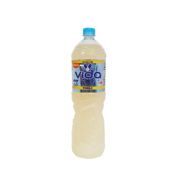 Agua Saborizada Sin Azúcar Vida Baggio Pomelo por 1.5 lts.