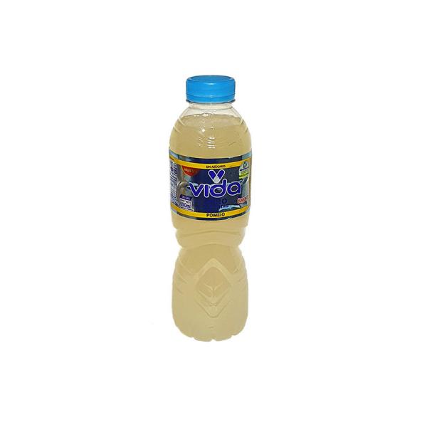 Agua Saborizada Sin Azúcar Vida Baggio Pomelo Boca Ancha por 600 cc.