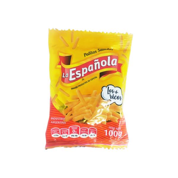 Palitos Salados La Española por 100 grs.