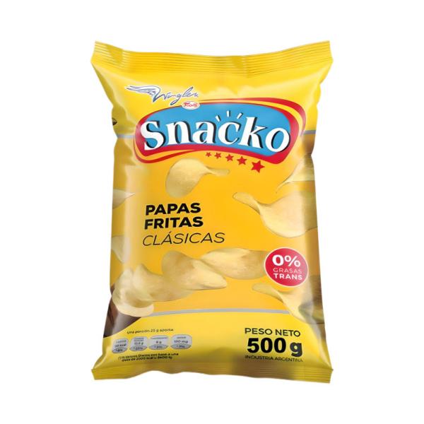 Papas Fritas Snacko por 500 grs.