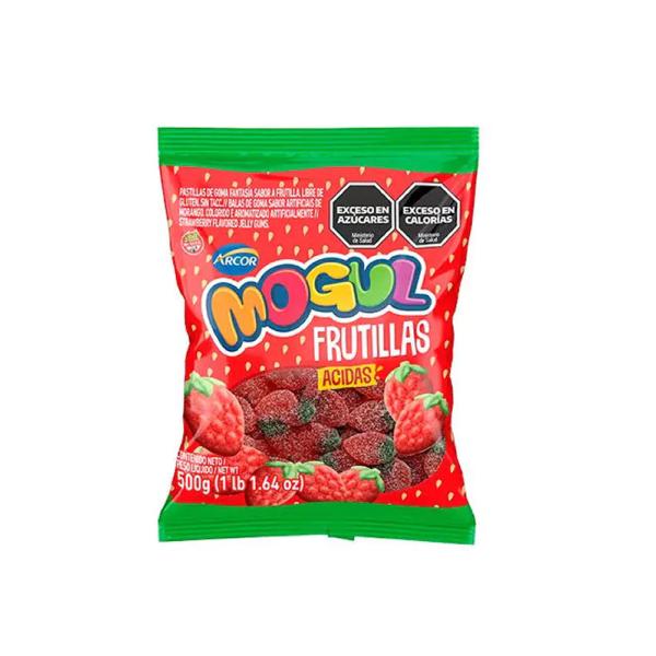 Gomitas Mogul Frutilla Acida por 500 grs.