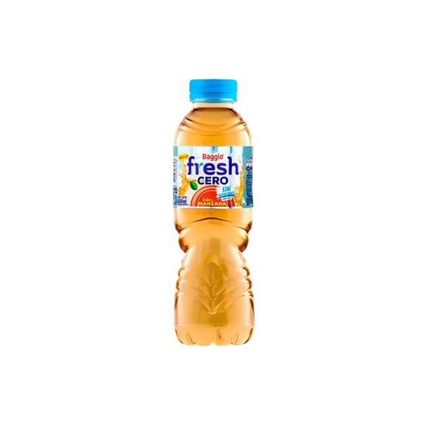 Agua Baggio Fresh sin Azúcar Boca Ancha Manzana por 600 cc.