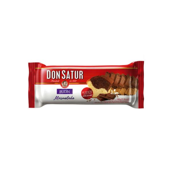 Budín Don Satur Marmolado por 190 grs.