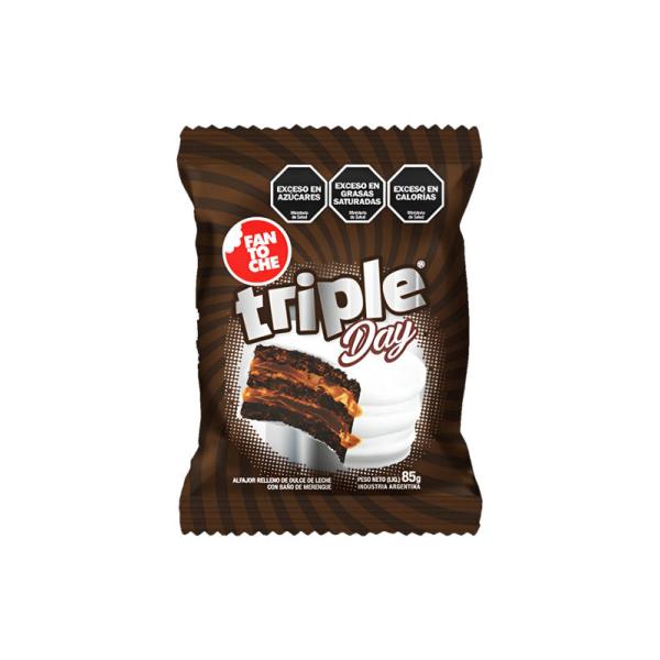 Alfajor Fantoche Triple Day por 85 grs.
