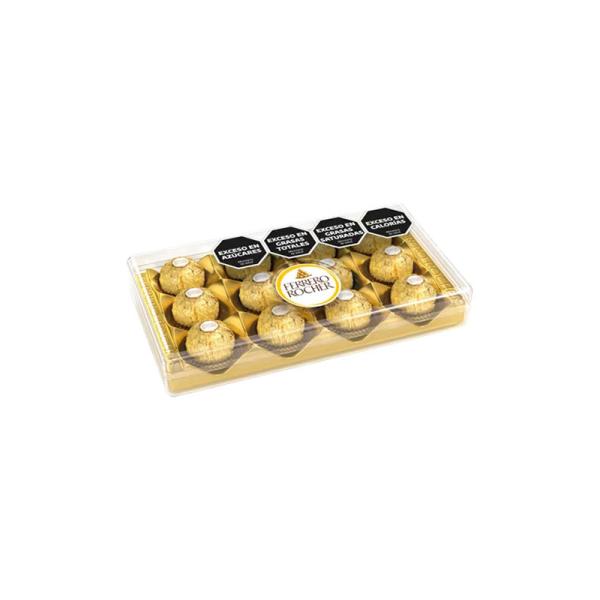 Bombón Ferrero Rocher por 12 unid. por 150 grs.