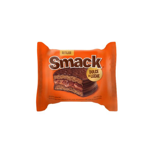 Alfajor Smack Dulce de Leche por 60 grs.
