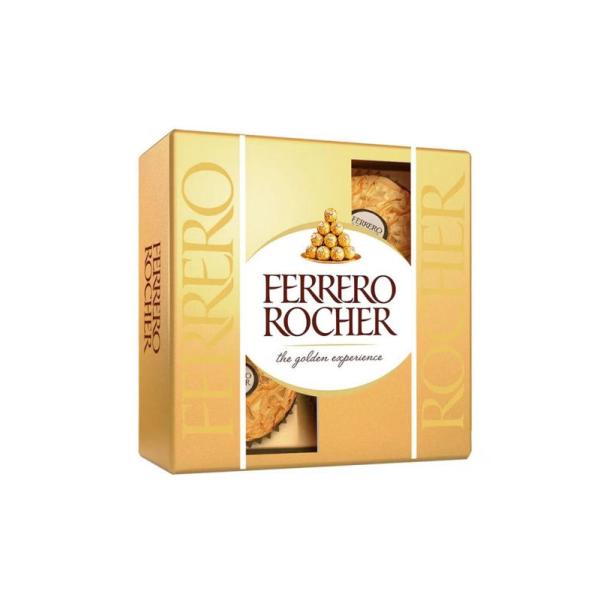 Bombones Ferrero Rocher T4 50 gramos