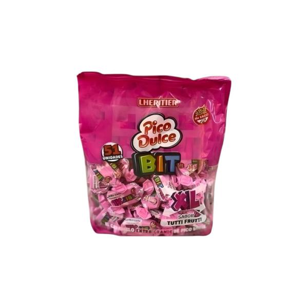 Caramelos Pico Dulce Bit Tutti Frutti por 408 grs.
