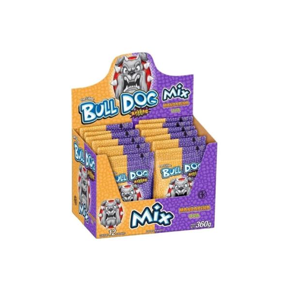 Pastillas Bulldog Uva y Mandarina por 12 unidades