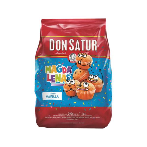 Magdalenas Don Satur Vainilla por 200 grs.