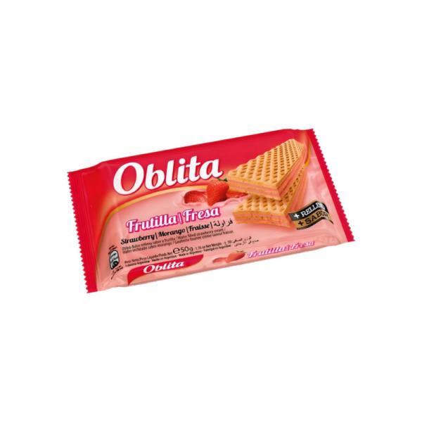 Oblea Oblita Frutilla por 50 grs.