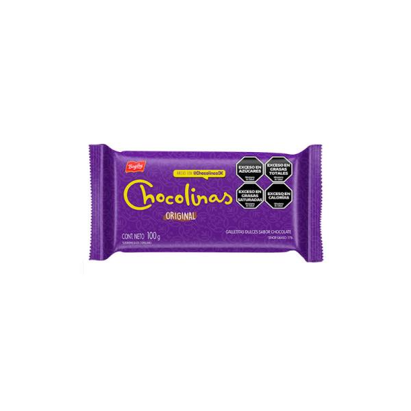 Galletas Chocolinas por 100 grs.