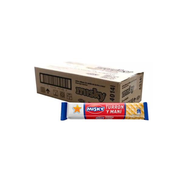 Turrón Misky por 50 unid. por 25 grs.