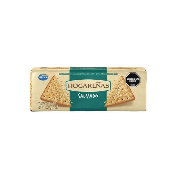 Galletas Salvado Hogareñas por 200 grs.