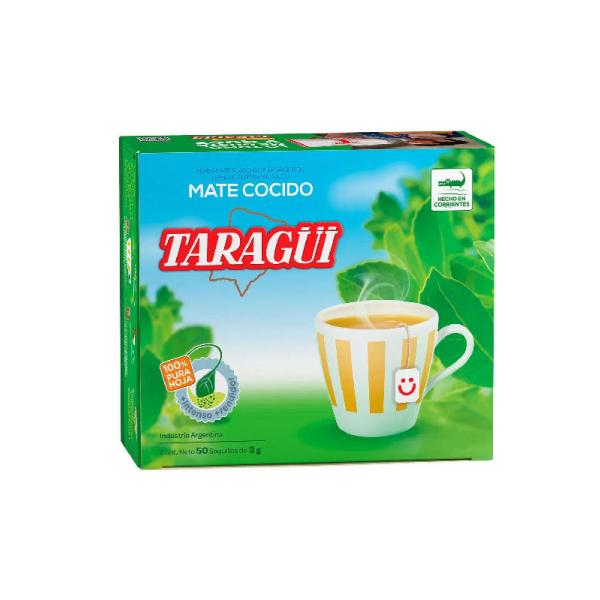 Mate cocido Taragüi sin Ensobrar Diamantado por 50 unid.
