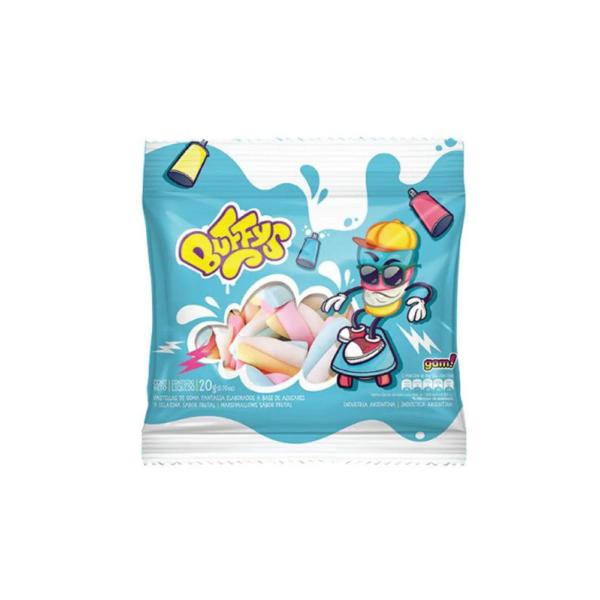 Malvaviscos Buffys Twister Frutal por 20 grs.