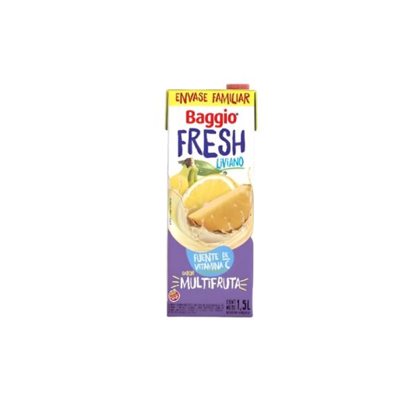 Jugos Baggio Fresh Multifruta 2.5 por 1.5 lts.