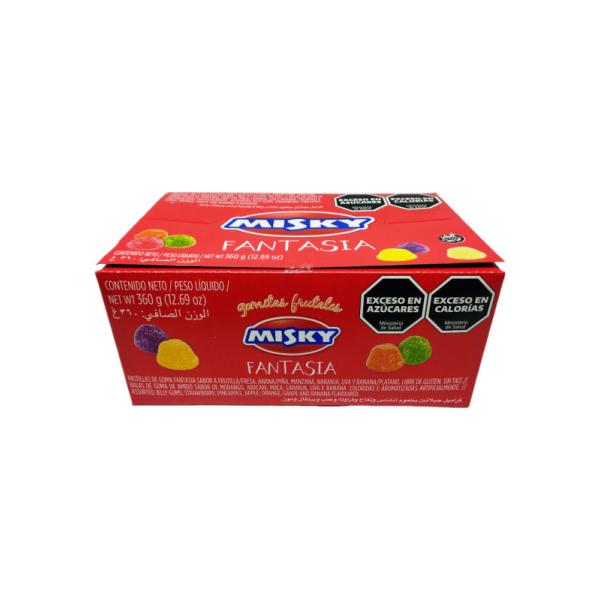 Gomitas Misky Fantasía por 12 unid. por 30 grs.