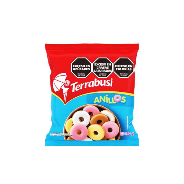 Galletas Terrabusi Anillos Clásicas Ahora Más por 170 grs.