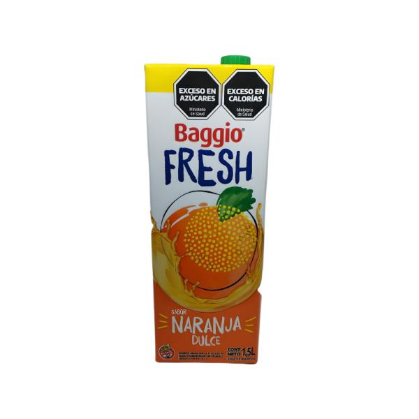 Jugos Baggio Fresh Naranja 2.5 por 1.5 lts.